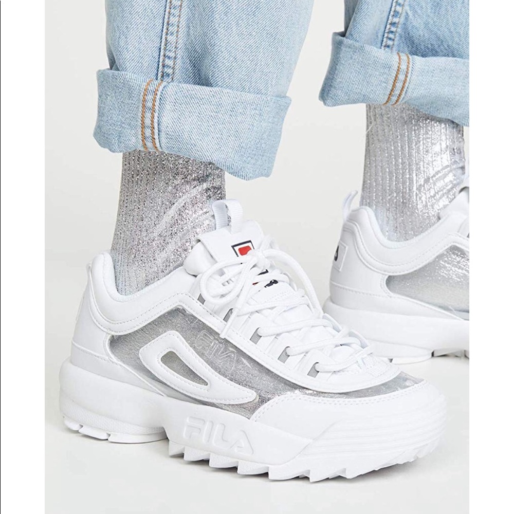 SOLD❗️ Disruptor II clear ankle-high wedge sneaker - Picture 4 of 7
